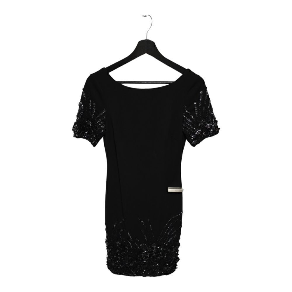 NWT Aidan Mattox Cocktail Black Dress SZ 2